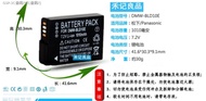 อะไหล่กล้องแบตเตอรี่กล้อง DMW-BLD10E DMC-G3 DMC-GX1 DMC-GF2พานาโซนิค