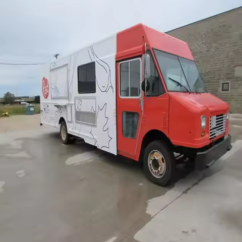 Complete Aluminum Mobile Food Truck for Sale Perfect for Expanding Your Fast Food & Hot Dog Business