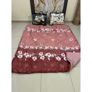 TOTO NARITA KING SIZE 74"X90 ORIGINAL DARI KAIN COTTON SEJUK 100% READY STOCK ALL DESIGN
