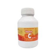 Vitamin C 25mg pot Merek pt pim isi 1000 rasa jeruk