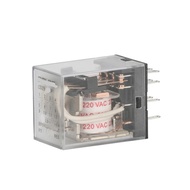 Small Relay CDZ9-52P AC with Light 8 pins AC24V, DC24V, AC36V, AC110V, AC220V, AC380V(AC220V)