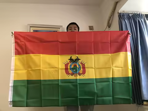 SKY FLAG free shipping Bolivia flag South America National Flag 90x150cm polyester BOL Plurinational