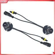 {halfa}  2Pcs D2S/D4S Lamp Holder Converter HID Bulb Socket Conversion Adapter Cables