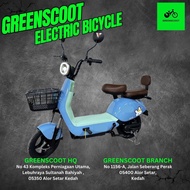 GREENSCOOT basikal elektrik dua tayar/bicycle electric scooter