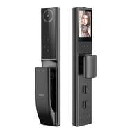 X1 人臉識別貓眼電子鎖 (包安裝)｜人臉 / 指紋識別、遙距開門、門鈴及警報提示、出入記錄、門外影像