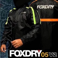 FOXDRY05 V2 RAINCOAT RAINSUIT BAJU HUJAN MOTORCYCLE BIKE