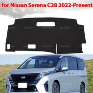 For Nissan Serena C28 Sixth Generation 2022-Present Dashboard Cover Mat Carpet Pad Sunshade Cushion 