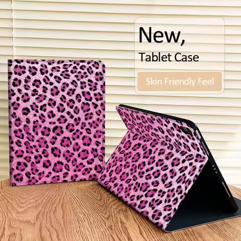 Cartoon Leopard Print Pink Glitter For Lenovo Xiaoxin Lenovo Tab Pad Pro Plus GT K10 P11 M10 Legion 