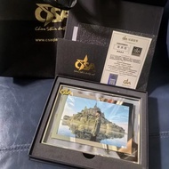 明星周杰倫簽名照帶CSA認證證書