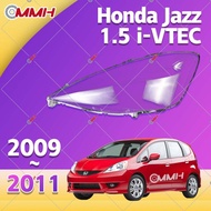 Honda Jazz GE 2008-2010 เลนส์ไฟหน้า ฝาครอบไฟหน้า ไฟหน้ารถยนต์ ไฟหน้าสําหรับ ฝาครอบไฟหน้าตรงรุ่น ฝาคร