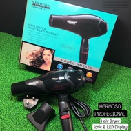 Hermoso Profesional Hair Dryer Ionic & LED Display 2200W