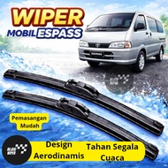 Espass Frameless Wiper Espass Wiper 1 Set Pair Car Accessories