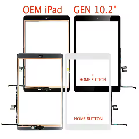 For iPad 9 9th Gen 2021 A2603 A2604 iPad9 10.2 LCD Outer Touch Screen Digitizer Front Glass Display 