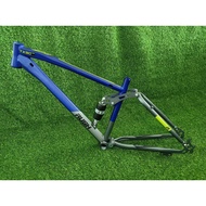 Cycling MTB Frame 27.5er Disc Brake Mountain Bike Shock-Absorbing Frame High Carbon Steel 27.5 inch
