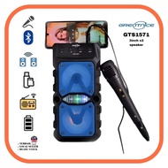 GTS-1571 Wireless Portable Bluetooth Speaker With Led Light Support Mic,FM,USB,TFCARD