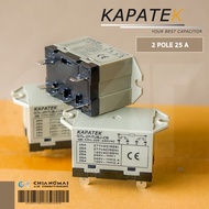 KAPATEK 2 Pole 25A (G7L-2P-TUBJ-CB) COIL : 220-240VAC Silent Mag Capactech POWER RELAY Genuine 1