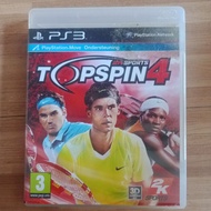 PS3 2K Sports Topspin 4 - PS3 Original Used Disc Games / PS3 Game / PlayStation 3 CD Game