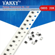 300PCS 0805 SMD Resistor 1% 20K ohm  1/8W 203