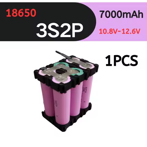 (customized) 3500-7000mAh INR18650 35E Battery 30amps Screwdriver Battery Electrode Battery 3S1P 3S2