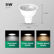 <HALOGEN BULB REPLACEMENT>9W(DIMMABLE)/7W(NON DIMMABLE) 240V GU10/MR16(GU5.3) LED BULB