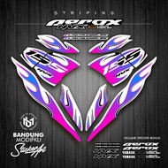 STRIPING AEROX ALL NEW CONNECTED 155 MLK 34/ VVA 2021-2023/ MOTO AEROX 155 NEW AEROX NEW 155/