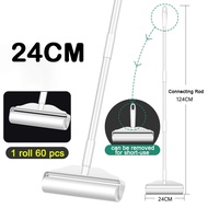 19cm/24cm Sticky Lint Roller Sticker Cloth Cleaner Dust Roller Dust Remover Dust Sticky Bulu Baju Fl