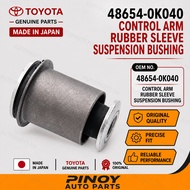 Geniune 48654-0K040 Control Arm Rubber Sleeve Suspension Bushing For Toyota Hilux Fortuner 2005-2012