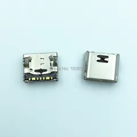 100pcs Micro USB 7pin mini Connector Mobile Charging port For Samsung Galaxy Tab 3 Lite SM-T110 7.0 