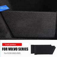 For Volvo EX30 car trunk partition trunk storage box board accessories decoration