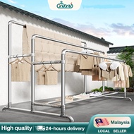 Stainless Steel Rack Water Pipe Clothes Drying Rack Rak Baju Besi Penyidai Baju Jemuran Pakaian Ampa
