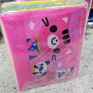 File Handle Zip Around Cartoon Pattern 4 Colors