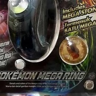 Pokemon Tretta Mega Ring + Mega Stone