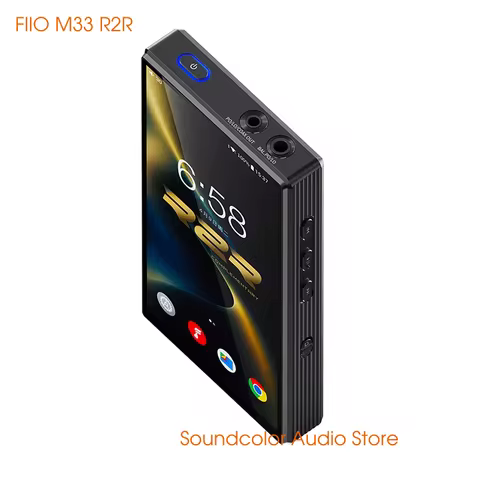 FiiO M33 R2R Portable Lossless Android 13 Music Player Snapdragon 680 8GB 128GB WIFI Bluetooth DSD 2