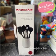 KitchenAid 6 piece Ceramic Crock with Tools