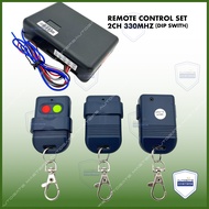 330mhz ( DIP SWITCH ) REMOTE CONTROL RECEIVER ONLY / AUTOGATE SYSTEM RECEIVER 330 MHZ