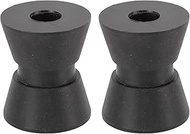 2Pcs Boat Trailer Roller High Strength 1.5 X 1.9in Nylon Scratch Proof Bow Roller Assembly Yacht Mar