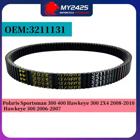 3211131 Drive Belt for Polaris Sportsman 300 400 Hawkeye 300 2X4 2008-2010 Hawkeye 300 2006-2007 Tra