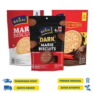 Regal Marie Biscuit Pouch contains 8 sachets - Marie Biscuit | Choco Marie | Dark Choco