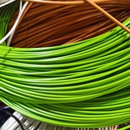 bahan rotan sintetis harga perkilo bulat ukuran 3.8mm beli banyak onkos tetap sama Bahan rotan sinte