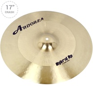 Arborea Hybrid AP แฉ / ฉาบ Crash 17" รุ่น HB-17 (แฉกลองชุด ฉาบกลองชุด 80/20 Bronze Cymbal)
