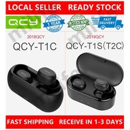 QCY T1C T2C TWS Mini Wireless Earphone Bluetooth Stereo Water Resistant Earbuds -T1c CSR Sport Headp