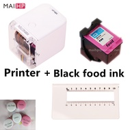 [op034] Chocolate food printer Macaron Beer Coffe Printer Edible ink cake printer kit edable angelpr