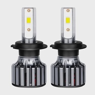 Bóng Đèn Pha Ô Tô LED 6000K 500000 LM H7 H4 H1 H8 H11 12V Turbo 24V Đèn Tự Động Với H7 H11 H8 LED Sư