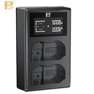 BTECH Charger EN-EL15 Dual Slot LED