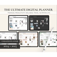 Digital Planner 2024 2025, GoodNotes Planner, iPad Planner, Daily Planner, Notability Planner, Andro