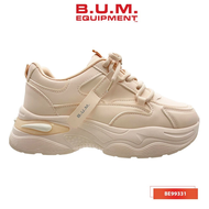 BUM Equipment Kasut Wanita Kasual Tapak Tinggi - Womens Shoe BE99330/BE99331 Beige/Pink Sneakers
