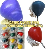 READY Stock ~○ Childhood Game - Gasing Plastik Paku Traditional Spinner (1pc)