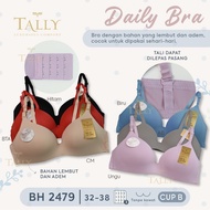 TALLY BRA BH 2479 I SEAMLESS NYLON MATERIAL I SIZE 32 – 38 I CUP BI 3/4 CUP I THIN FOAM I WIRELESS I