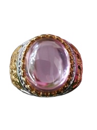 Cincin Batu Akik Pink Diamond