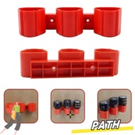 PA-HOME Battery Storage Holder, Installation Base Fixed Bracket Battery Holder, Buckle System Wall M